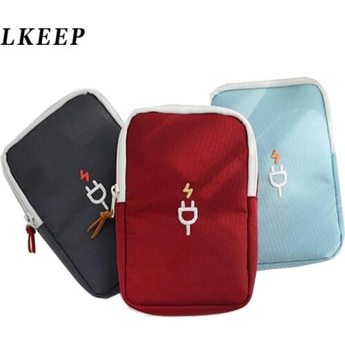 New Digital Bag Data Lines Power Bank Package Portable Multi-function Travel Pouch Case Accessories Supplies Packing Organizers