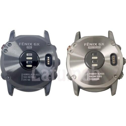 Original Back Case for GARMIN Fenix 6X Pro / Fenix 6X Pro SOLAR Sport Watch Back Cover Repair Replacement Parts