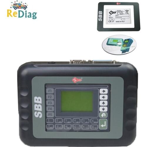 Best Quality SBB V33.02 Works Multi-Brand Car SBB Transponder Key Programmer Multi-Language Free Shipping