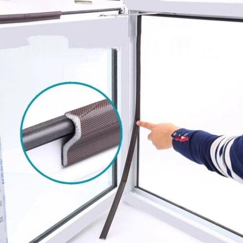 2M window seal Self Adhesive Door Window Strip Soundproof foam seal tape Weather Stripping gap Filler Window Hardware