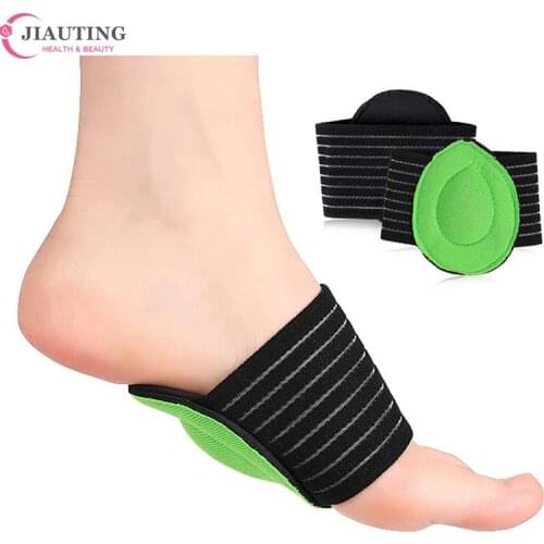 Feet Heel Pain Relief Plantar Fasciitis Insole Run-up Pad Feet Sole Care Cushioned Shoes Insert 1 Pair Foot Arch Support Insoles