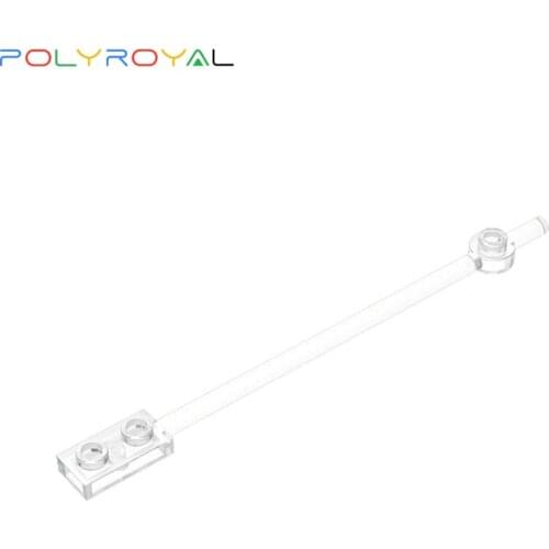 Building Blocks Technicalal Plates 1x12 with 1x2 slat antenna light pole 10 PCS Educational toy for children birthday gift 99784