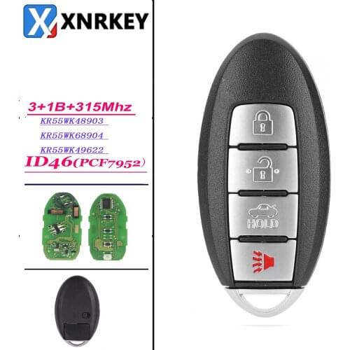 4 Button For NISSAN Teana Altima Maxima For Infiniti G25 G35 G37 Q60 KR55WK48903 KR55WK68904 KR55WK49622