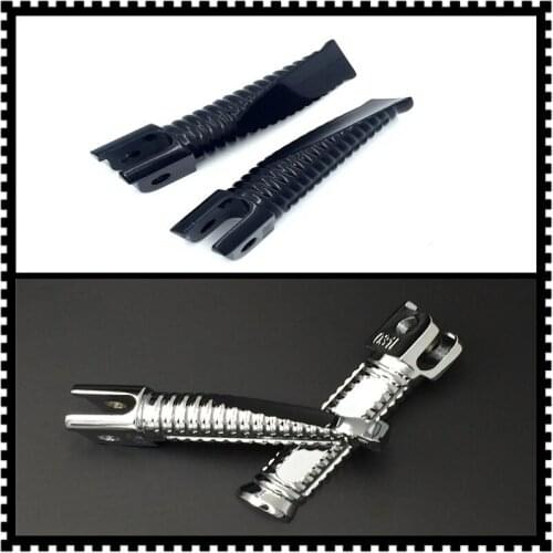 Aftermarket free shipping motorcycle parts front Foot pegs for Honda CBR 600 F4 F4i VFR VTR 1000 RC51 CB 900 Hornet Black