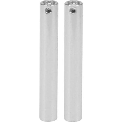 1 Pair Stainless Steel Axle Tube for SCX10 RC Car Upgrade Accessories Parts