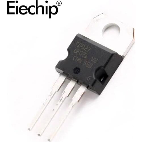 10pcs TIP127 5A 100V TO-220 Darlington Transistor PNP Epitaxial Bipolar Transistor new original ic