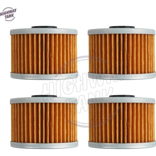 4 Pcs Motorcycle Oil Filter case for HONDA XR650L 1993-2009 GB500 1989-1990 Suzuki DR-Z110 2003-2005
