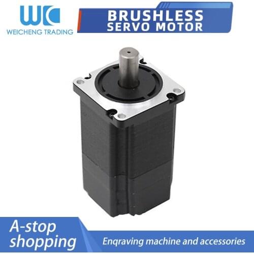 60 brushless servo motor 3000rmp 24v 48v 100w 200w 300w 400w/1000 lines for cnc parts