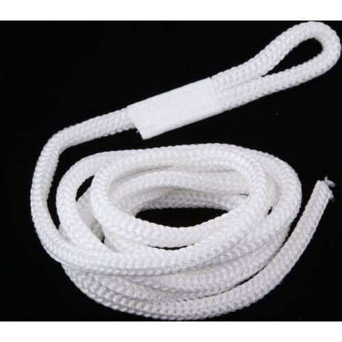White Double Braid 1/4 INCH X 5 FT Boat BUMPER FENDER LINES Marine Docking Rope