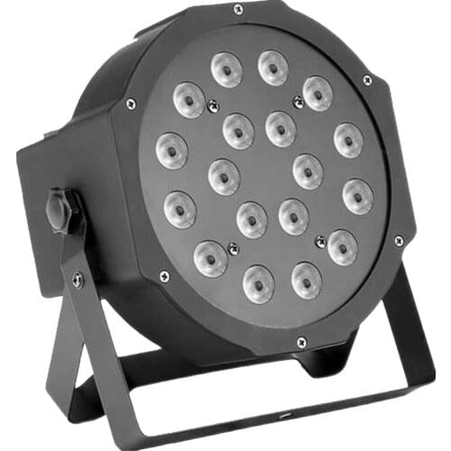 Disco Led Lights Decoration Stage RGB DMX 512 Control 18Pcs Mini Par Led Lighting For Night Club KTV Show Home Party Wedding