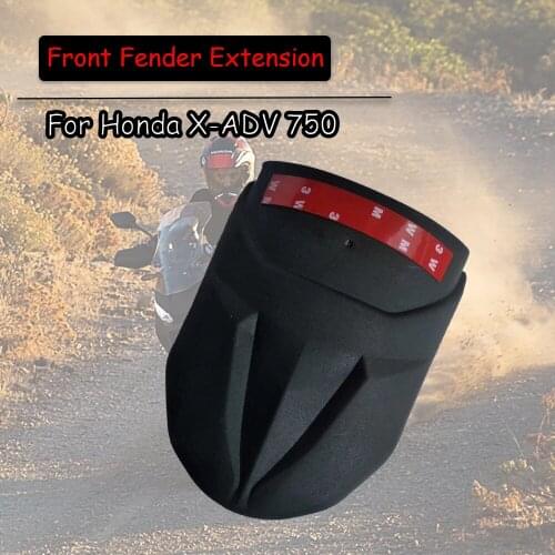 For Honda X-ADV 750 X ADV 750 XADV750 X ADV750 Front Fender Extender Hugger Mudguard Extension Motorcycle Accessories 2016 2017