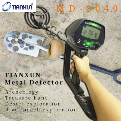 TIANXUN Gold metal detector metal detection MD-3040 underground gold metal detector Ferrous and non-ferrous depth of Sensitivit