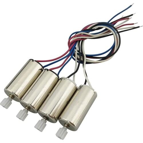 EBOYU(TM) Updated Motors for SYMA X5HW X5HC X5UW X5UC RC Quadcopter Drone Replacement Spare Parts Motors CCW and CW with Gear