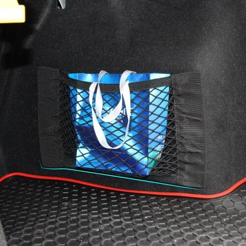 Car Trunk Nylon Rope Net /luggage net with backing For BMW E46 E52 E53 E60 E90 F01 F20 F10 F30 F15 X1 X3 X5 X6