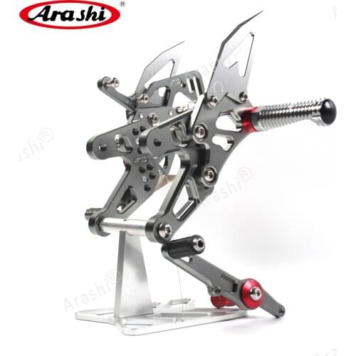 Arashi For BMW S1000R 2017 2018 2019 CNC Aluminum Adjustable Footrests S1000 S 1000 R Foot Pegs Rider Rearset Footrest Rest