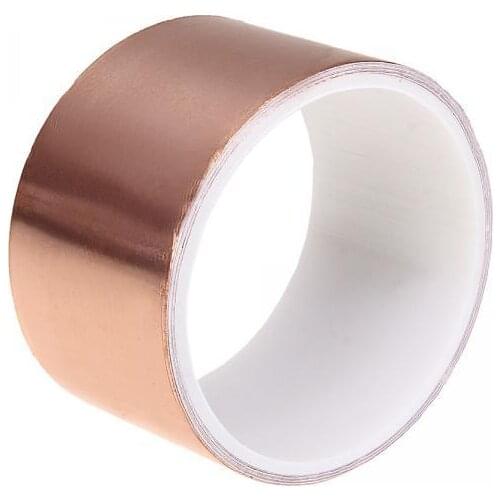 Roll 3 Metre Copper Foil Tape 50mm Wide