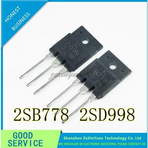 20PCS B778 D998 paired amplifier tube original 2SB778 2SD998 TO-3P