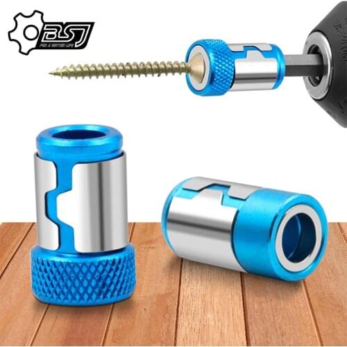 Universal Magnetic Ring Alloy Magnetic Ring Screwdriver Bits Anti-corrosion Strong Magnetizer Drill Bit Magnetic Ring