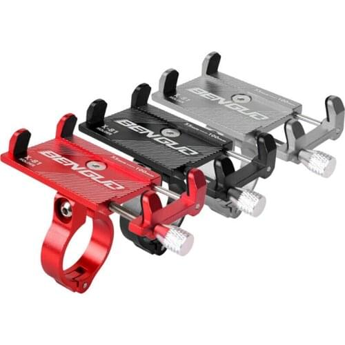 Cycling Bicycle Phone Holder MTB Bike Handlebar Mount Rack For iPhone Xs Max Xr X 8 Samsung Huawei Xiaomi Bicycle Accessories