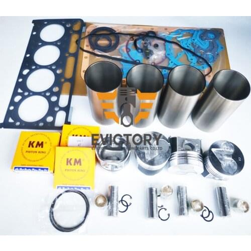 Engine rebuild V2003T V2003 overhaul rebuild kit + valve gasket water pump