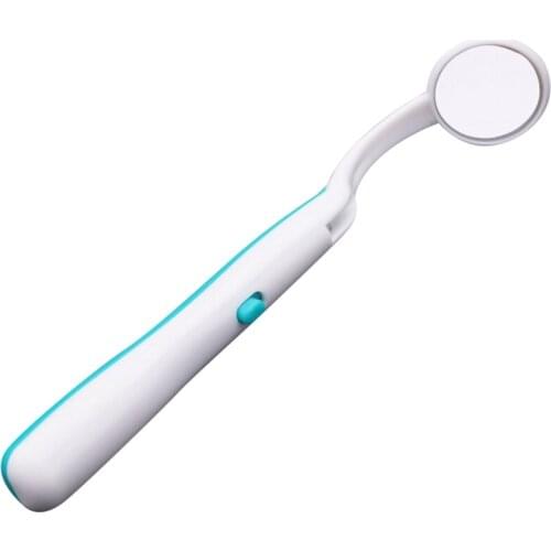 1 Pc Led Light Teeth Oral Mirror Super Bright Mouth Mirror Illuminated Tooth Care Tool Oral Hygiene Machine