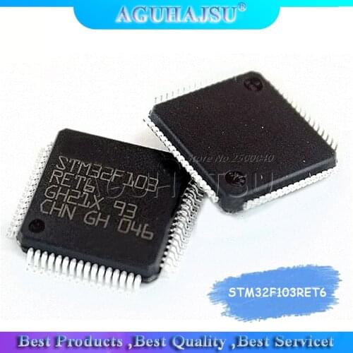 1pcs/lot STM32F103RET6 STM32F103 QFP-64