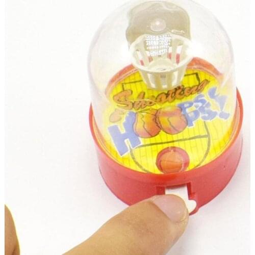 1pcs Mini Basketball Shooting Toys Handheld Palm Mini Toy Desktop Game Toys Finger Parent-child Interactive Shooting Basket Z8I3