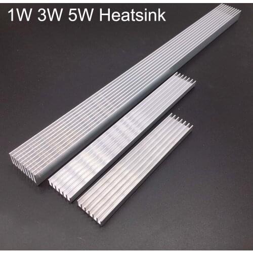 1W 3W 5W Watt 100MM/150MM/300MM High Power aluminum LED Heatsink cooller F Growth Plant light DIY
