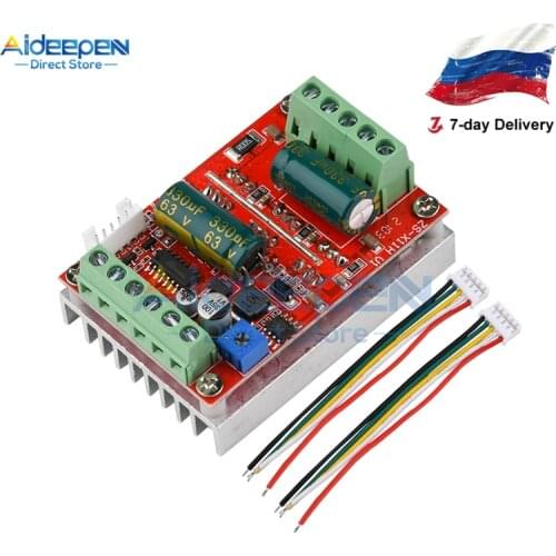 DC 9-60V 400W 3 Phases Brushless With Hall Sensor Motor Controller Board BLDC PWM PLC Motor Driver Board 12V 24V 48V