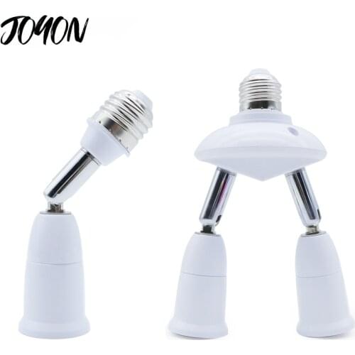 E27 To E27 Socket LED Bulb Adapter Converter Lamp Holder E27 Splitter 2/3/4/5 Heads Adjustable Splitter Lamp Base