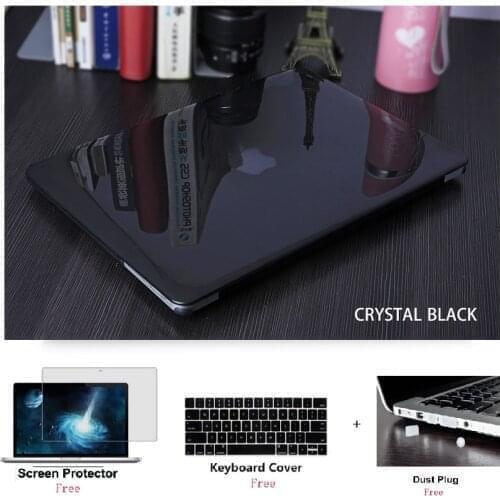 For 2020 13Air A2179 Crystal Hard Laptop Case For MacBook Pro 16 A2141 Cover For Macbook Air 13 A1466 A1369 Pro Retina 12 13 15