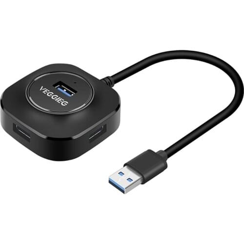 Hub USB 3.0 Hub Multi USB Splitter Adapter 4 Ports Speed Mini USB3.0 HUB Port USB-Hub Expander for PC
