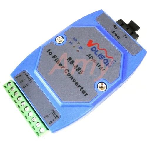 Bidirectional RS485 optical transceiver 485 optical fiber transceiver serial optical fiber converter SC cat 485 double fiber ind