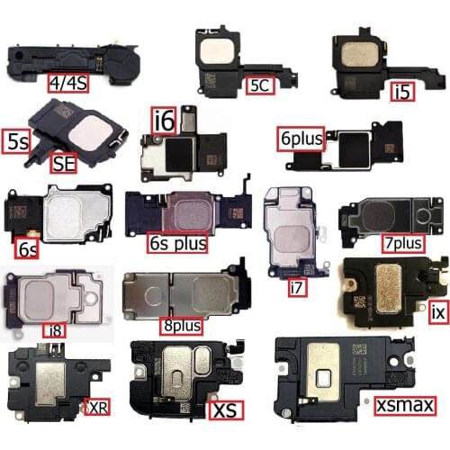 LoudSpeaker Ringer For iPhone X Xs Max XR 6 6s 7 8 Plus 4 4S 5 5S SE 5C Sound Buzzer Ringer Louder Speaker Replacement Parts