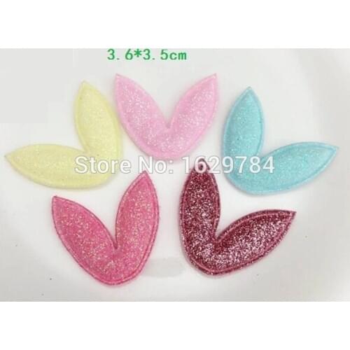 Fashion DIY Accessories Solid Cute Glitter Rabbit Ears DIY Hairpin Parts Bunny Ears DIY Materials Hair Accessories