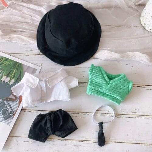 [MYKPOP]KPOP Dolls Clothes &Accessoiress: Clothes 5pcs for 20cm Dolls(without doll) KPOP Fans Collection SC21042902