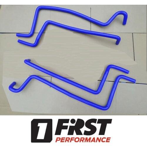 2 pcs Silicone Heater Hose SET for Nissan Patrol GQ Ford Maverick 4.2D TD42 (88-97)