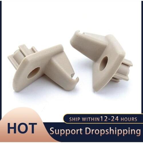 New Plastic Pop Up Durable Sun Visor Clip Hanging Hook Replacement Storage Holder Vehicle Bracket for Chrysler 300C Car Interior