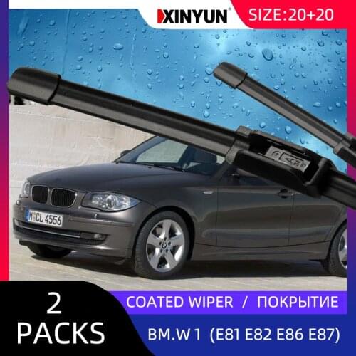 Coated Wiper Front Wiper Blades For BMW 1 Series E81 E82 E87 E88 2004 - 2011 118d 118i 120i 120d 123d 125i 128i 135i 116i 116d