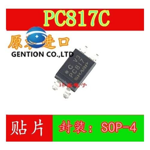 20PCS PC817X3NIP0F PC817C SOP-4 light coupling in stock 100% new and original
