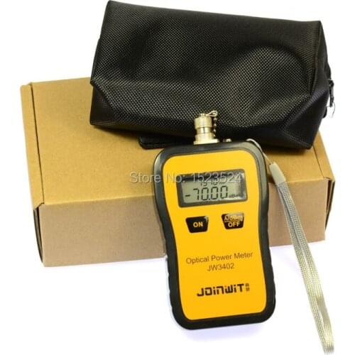 Telecommuniation -70~+6dBm JW3402A Portable Mini Fiber Optical Power Meter