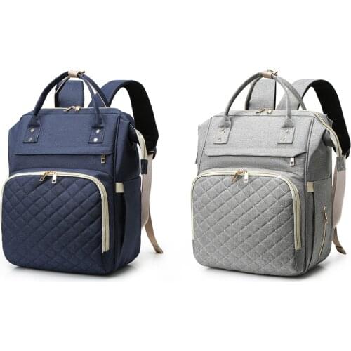 Large Capacity Diaper Bag Outdoor Nappy Backpack USB Diaper Bag Travel Maternity Bag Waterproof Baby Pregnant Bag For Mom