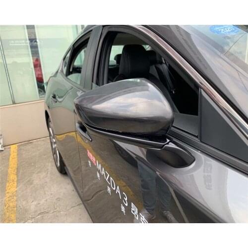 For Mazda 3 Mazda3 Axela 2020 ABS Chrome Rear View Side Door Mirror Cover Trim Rearview Mirrors Protector Mouldings accessories