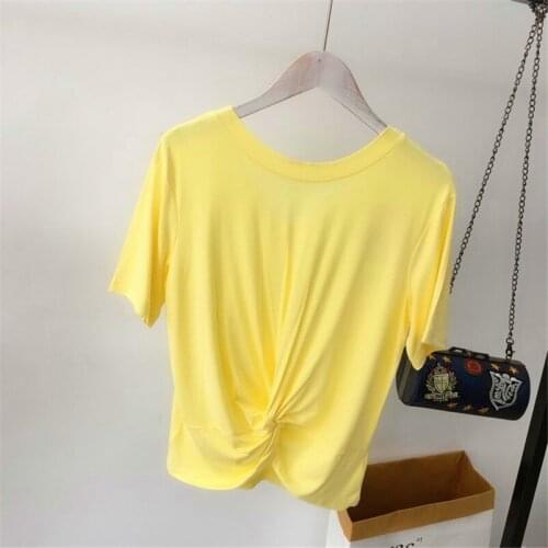 Women Solid Cotton Loose Shirt Comfortable Casual Candy Colors Shirt Short Sleeve Tops 2020 Spring Summer Plus Size M-6XL