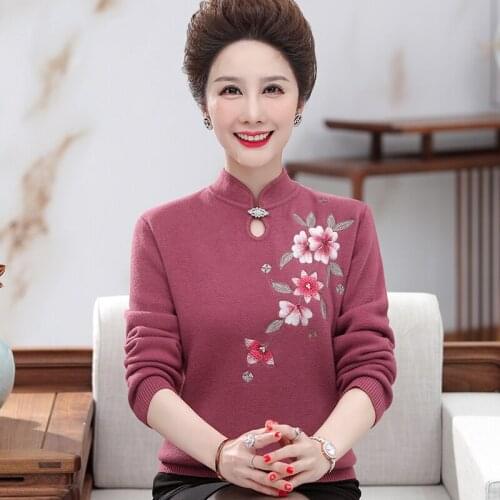 2021 Women Slim Embroidery Sweaters Casual Turtleneck Female Pullover Full Sleeve Warm Soft Autumn Winter Knitted Flleece Jumper