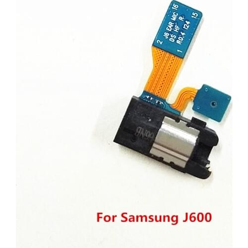 10pcs/Lot Headphone Earphone Jack Audio Flex Cable For Samsung Galaxy A6 2018 SM-A600 / J6 2018 SM-J600 / J8 2018 SM-J810