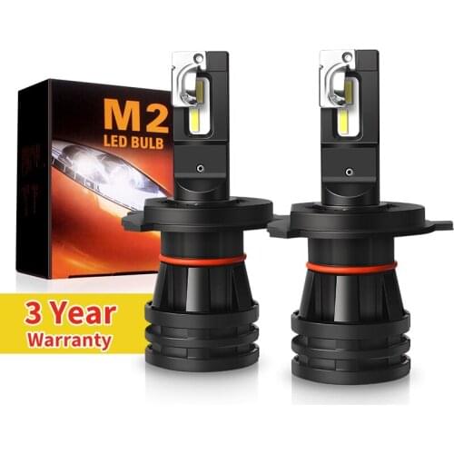 2Pcs H1 H3 H4 H7 Led Canbus H8 H11 HB3 9005 HB4 9006 Led Headlights Mini 100W 16000LM Car Light Bulbs Automobiles Auto Lamp