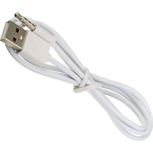 39" USB To DC 3.5mm Charging Cable USB A Male To 3.5 Jack Connector 5V Power Supply Charger Adapter For Car USB HUB Power Cable