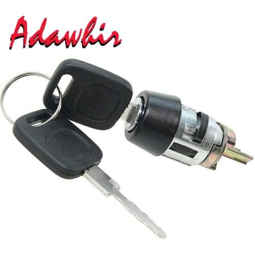 4A1905855 Ignition lock with 2 keys for AUDI 100 80 8C, B4 80 89, 89Q, 8A, B3 Coupe CABRIOLET 8G7, B4