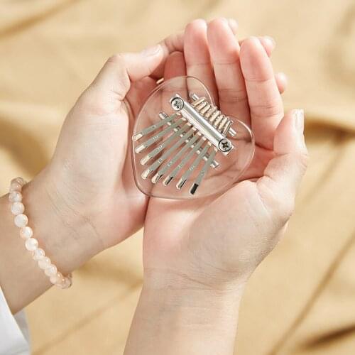 8 Key Mini Kalimba Exquisite Finger Thumb Piano Marimba Musical Gift